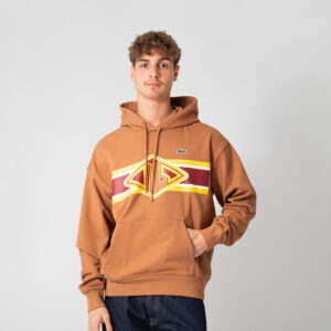 LACOSTE LOOSE GRAPHIC HOODIE