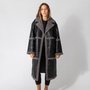 VERO MODA METHA COATED LONG COAT PRM